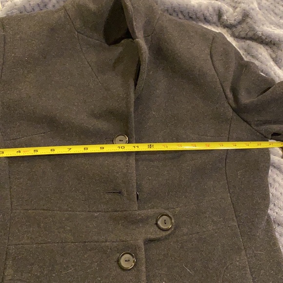 EC Preston & York CharcoalGrey wool coat - Picture 16 of 16